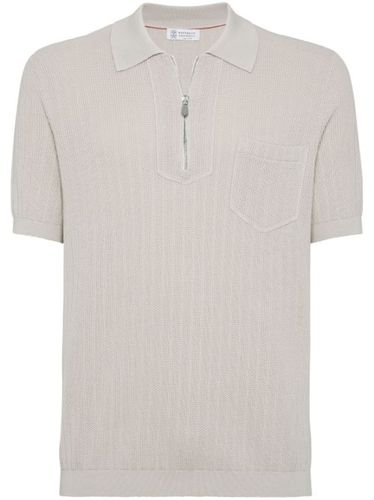 Polo en maille - Brunello Cucinelli - Modalova