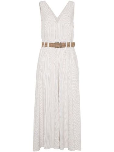 Robe mi-longue à poches latérales - Brunello Cucinelli - Modalova