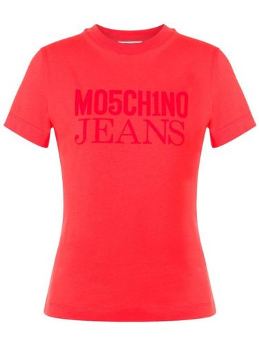 T-shirt à logo imprimé - MOSCHINO JEANS - Modalova