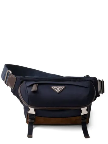 Sacoche à logo triangulaire - Prada - Modalova