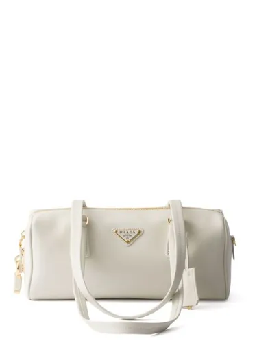 Sac cabas médium en cuir - Prada - Modalova