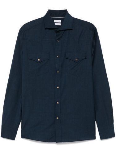 Chemise en laine - Brunello Cucinelli - Modalova