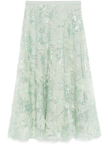 Minijupe à fleurs brodées - Zuhair Murad - Modalova
