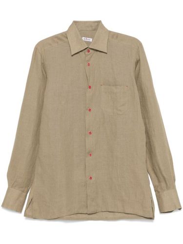 Kiton chemise en lin - Vert - Kiton - Modalova