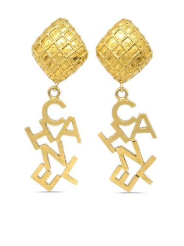 Boucles d'oreilles à fermoir clip (années 1990-2000) - CHANEL Pre-Owned - Modalova