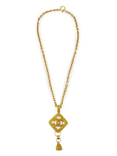 Collier à pendentif CC (1994) - CHANEL Pre-Owned - Modalova
