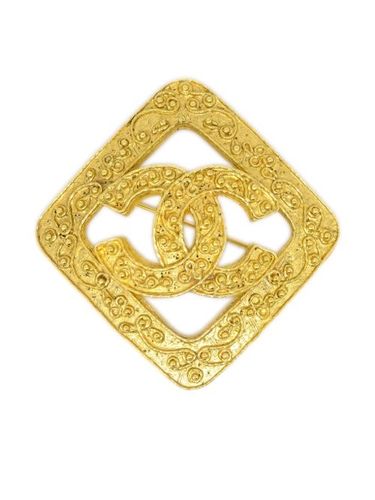 Broche à logo CC (1994) - CHANEL Pre-Owned - Modalova