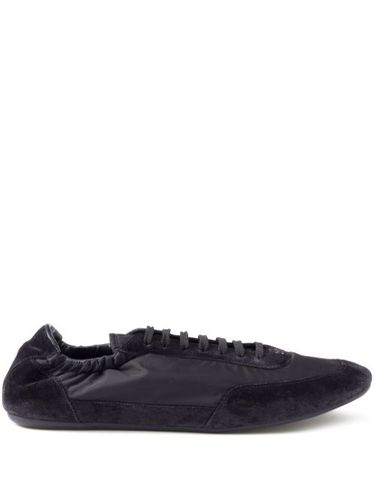 Baskets Collapse Re-Nylon en daim - Prada - Modalova