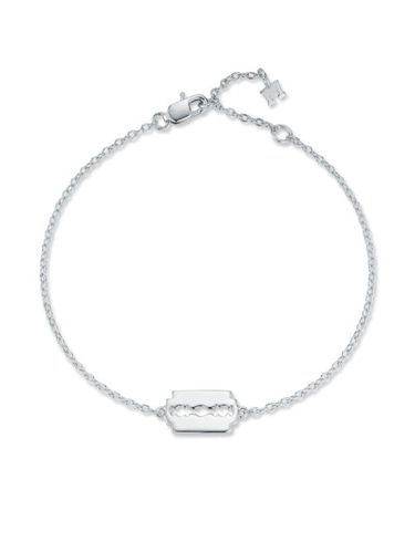 Bracelet Mini Razor Blade en sterling - Mateo - Modalova
