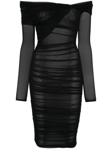 Robe courte à épaules dénudées - Mugler - Modalova
