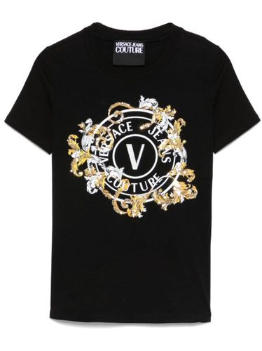 T-shirt à logo imprimé - Versace Jeans Couture - Modalova
