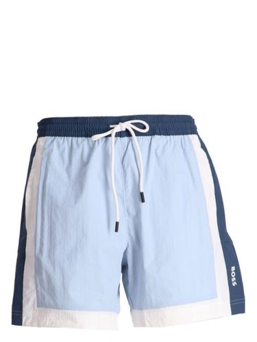 BOSS short de bain Remy - Bleu - BOSS - Modalova