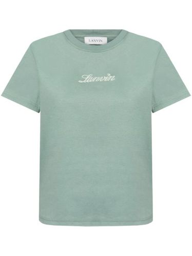 T-shirt à logo brodé - Lanvin - Modalova