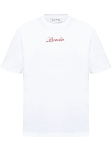 T-shirt à logo brodé - Lanvin - Modalova