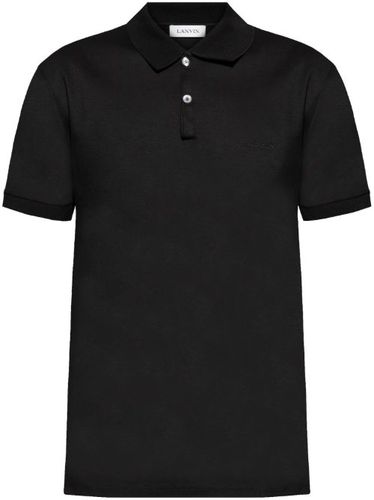 Lanvin polo en coton - Noir - Lanvin - Modalova