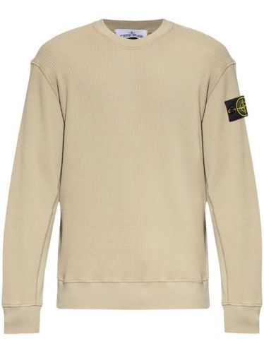 Sweat en coton à patch Compass - Stone Island - Modalova