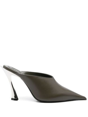 Mules en cuir Nappa 105 mm - Mugler - Modalova