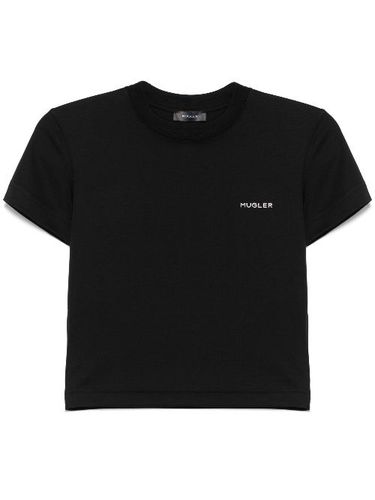 Mugler t-shirt Signature - Noir - Mugler - Modalova