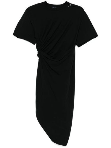 Robe mi-longue à détails de piercings - Mugler - Modalova