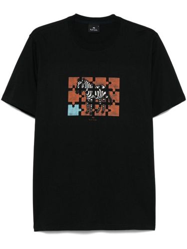 T-shirt à imprimé Zebra Jigsaw - PS Paul Smith - Modalova