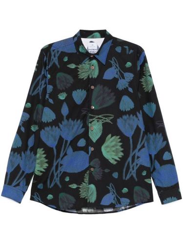 Chemise en coton à fleurs - PS Paul Smith - Modalova