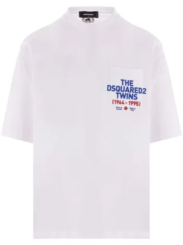 DSQUARED2 t-shirt Twins - Blanc - DSQUARED2 - Modalova