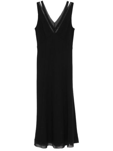 Robe mi-longue en crêpe - Vince - Modalova