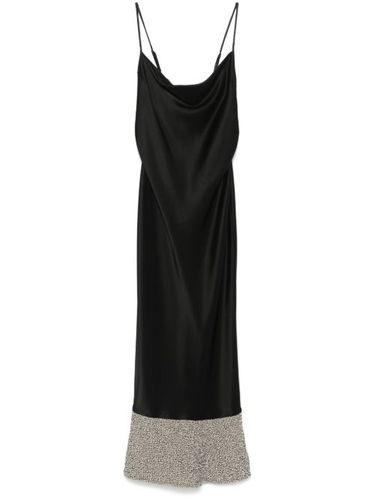 Robe en satin à coupe mi-longue - Nanushka - Modalova