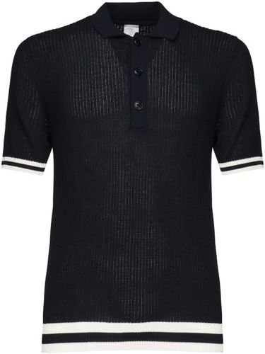 Eleventy polo en maille - Bleu - Eleventy - Modalova