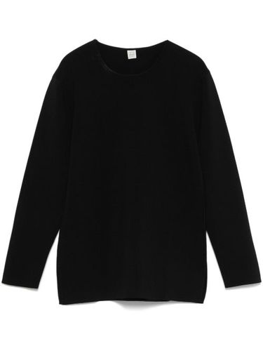 TOTEME pull en maille - Noir - TOTEME - Modalova