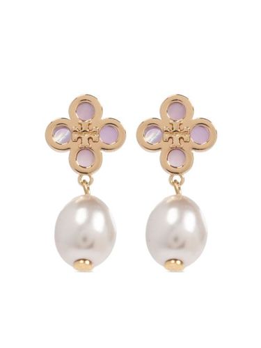 Boucles d'oreilles à perles - Tory Burch - Modalova