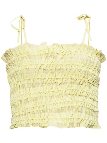 Tory Burch haut à fronces - Jaune - Tory Burch - Modalova