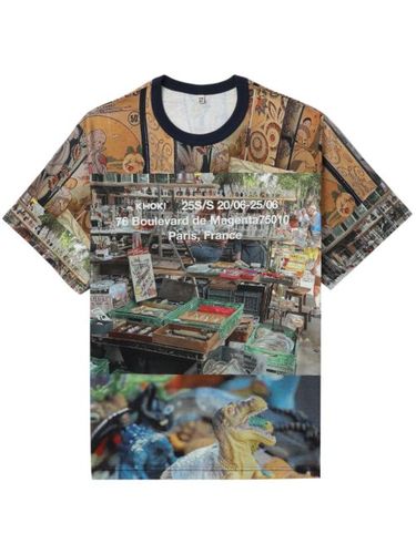 T-shirt à imprimé graphique - KHOKI - Modalova