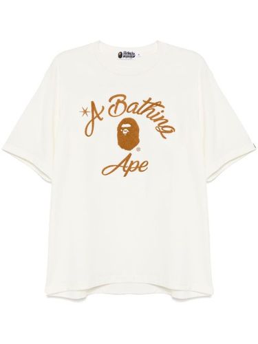 T-shirt à détails de coutures - A BATHING APE® - Modalova