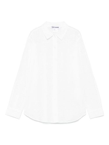 Chemise à détails d’œillets - DKNY - Modalova