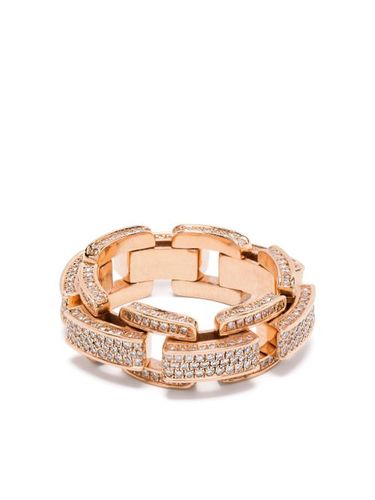 Bague en or 18ct ornée de diamant - SHAY - Modalova