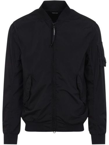 Veste bomber à détail de lentille - C.P. Company - Modalova