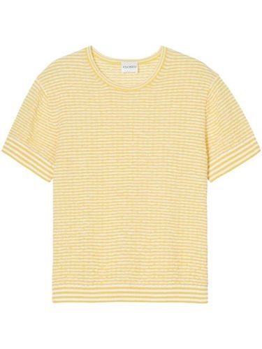 Closed t-shirt à rayures - Jaune - Closed - Modalova
