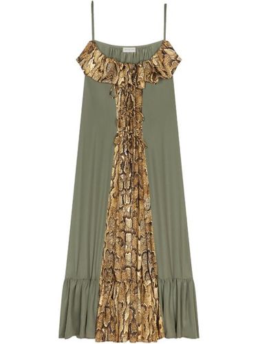 Robe mi-longue à volants - DRIES VAN NOTEN - Modalova