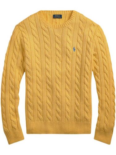 Pull en coton à maille torsadé - Polo Ralph Lauren - Modalova