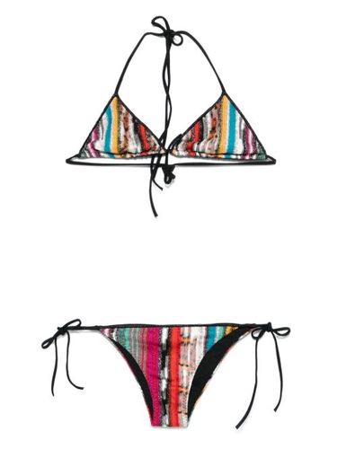 Missoni bikini à rayures - Noir - Missoni - Modalova