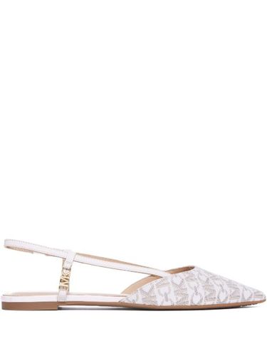 Ballerines à motif monogrammé - Michael Michael Kors - Modalova