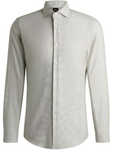 BOSS chemise à boutonnière - Gris - BOSS - Modalova