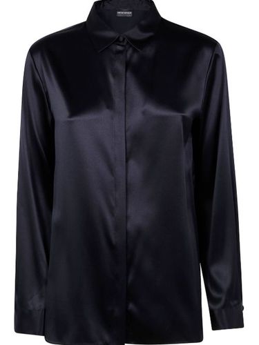 Chemise en satin - Emporio Armani - Modalova