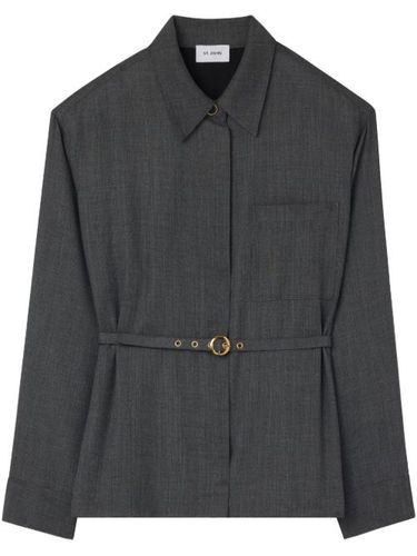 Veste à taille ceinturée - St. John - Modalova