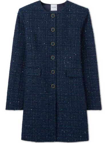 St. John veste en tweed - Bleu - St. John - Modalova