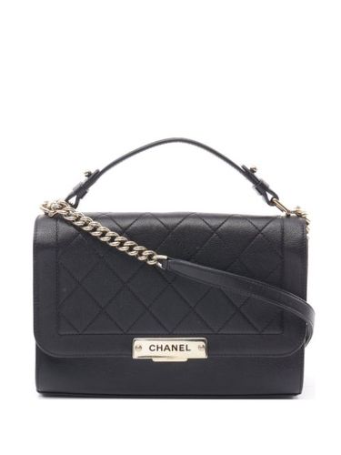 Sac à main en cuir matelassé (2016-2017) - CHANEL Pre-Owned - Modalova