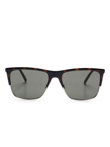 Lunettes de soleil à monture carrée - Saint Laurent Eyewear - Modalova