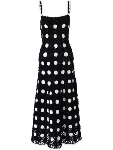 Robe mi-longue à pois - Carolina Herrera - Modalova