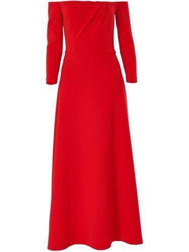 Robe mi-longue à épaules dénudées - Carolina Herrera - Modalova